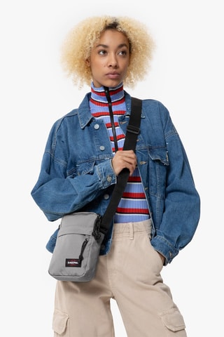 Sac bandoulière The One - Gris clair chiné