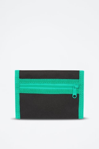Portefeuille Crew Single Kontrast - Noir et vert
