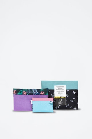 2 trousses et 1 porte-monnaie Marny Pouch Pack - Noir