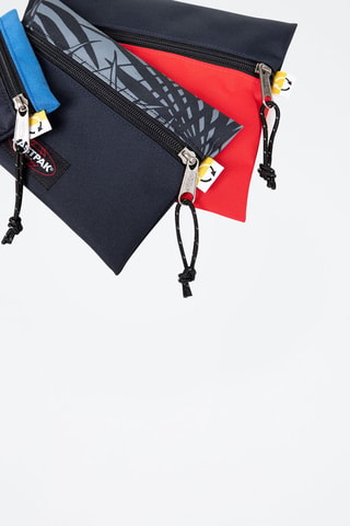 2 trousses et 1 porte-monnaie Marny Pouch Pack - Bleu