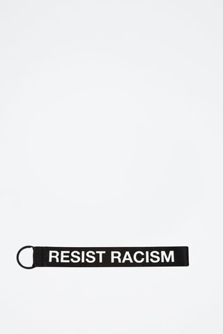 Porte-clés Resist Injustice - Noir