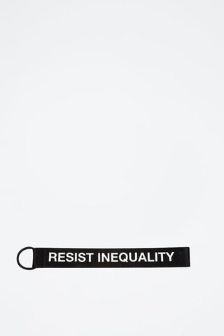 Porte-clés Resist Inequality - Noir