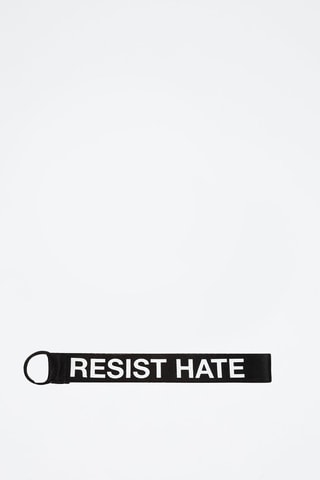 Porte-clés Resist Hate - Noir