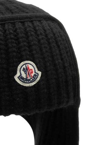 Bonnet en laine  - Noir