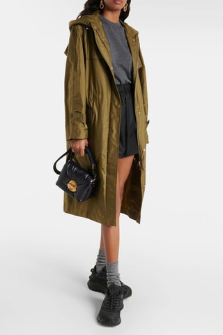 Manteau à capuche Hiengu - Vert