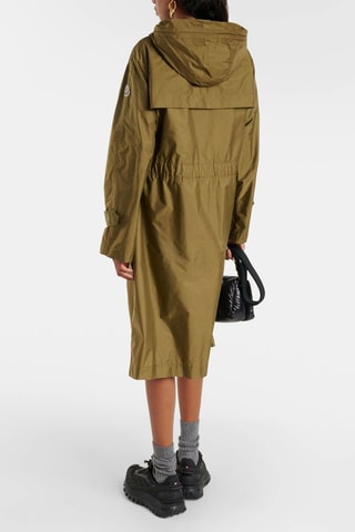 Manteau à capuche Hiengu - Vert
