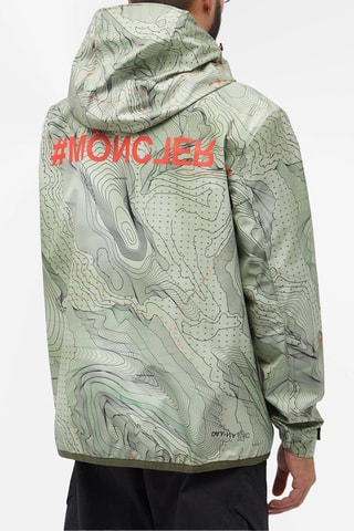 Veste à capuche Grenoble - Vert et noir