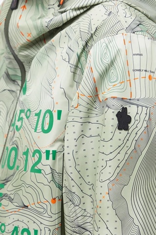 Veste à capuche Grenoble - Vert et noir