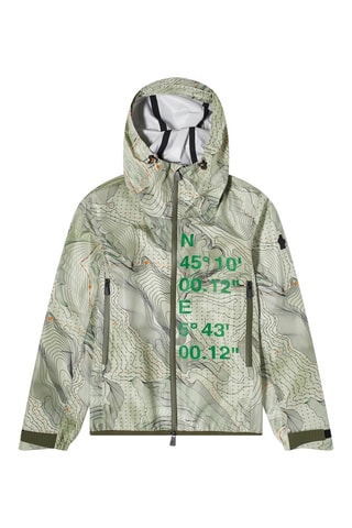 Veste à capuche Grenoble - Vert et noir