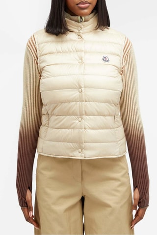 Doudoune light sans manches Liane - Beige