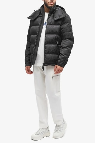Doudoune à capuche Moncler x Adidas Originals - Noir