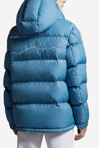 Doudoune à capuche Moncler Genius x Fragment - Bleu