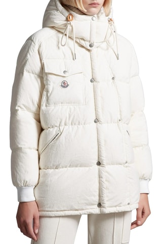 Doudoune à capuche Karakorum - Beige