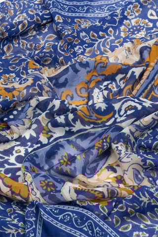 Sjaal Lallie - Blauw