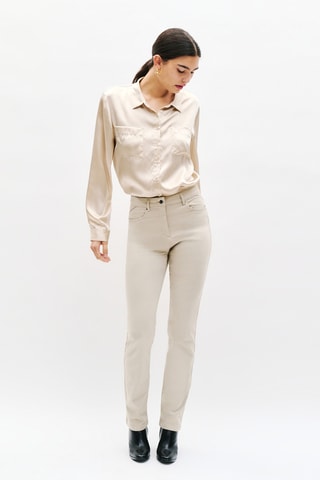 Rechte Broek Darling - Beige