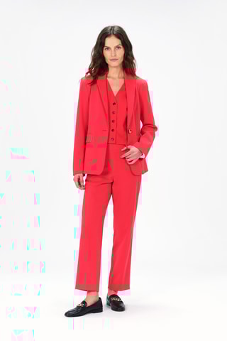 Rechte Broek Polga - Rood