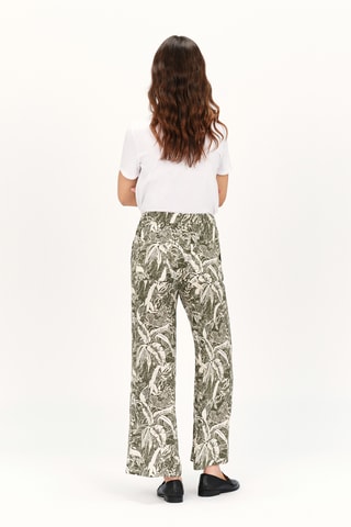 Linnen Broek Wide Legs Pandi - Groen