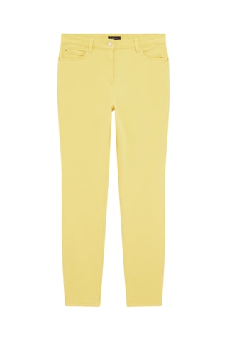 Broek slim Ptonio - Geel