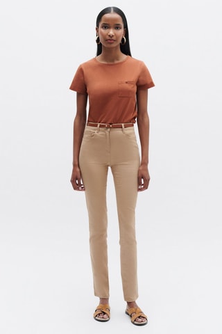 Broek slim Craig - Beige