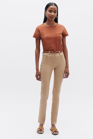 Broek slim Craig - Beige