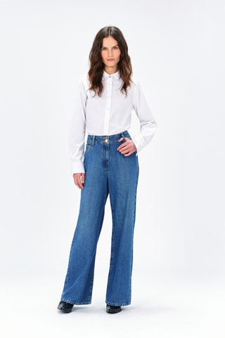 Jeans wide legs Picki - Blauw