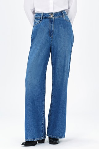 Jeans wide legs Picki - Blauw