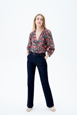 Jeans bootcut Ptomma - Blauw
