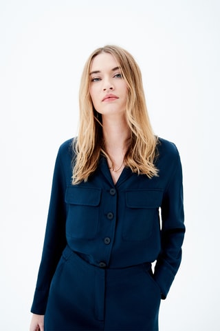 Blouse Clyde - Blauw