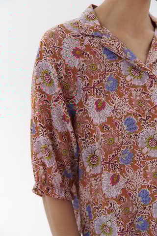 Blouse regular Zebra - Roze