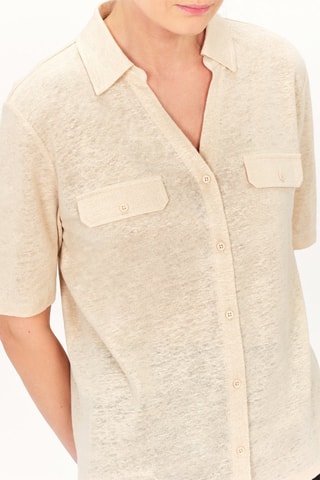 Linnen Blouse Testelin - Beige