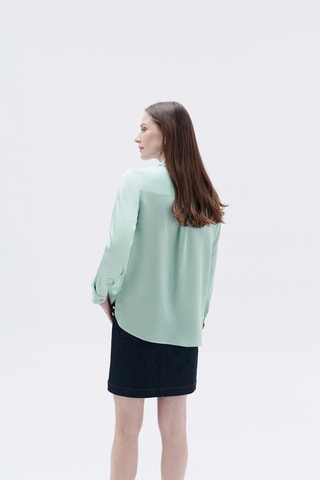 Zijden Blouse Relaxed Cjamie - Groen