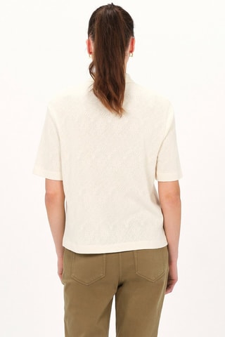 Polo Tcrochet - Ecru