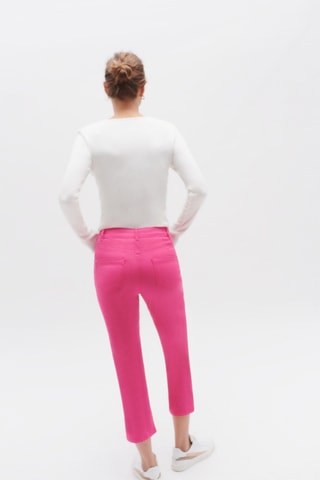 Driekwart broek slim Mason - Fuchsia