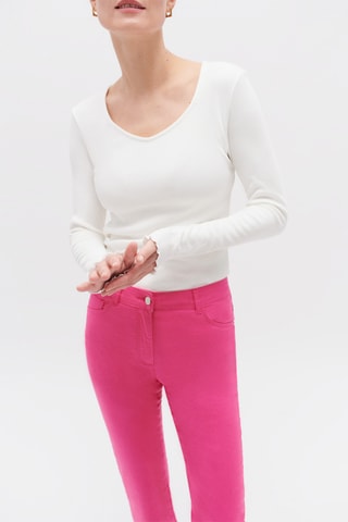Driekwart broek slim Mason - Fuchsia