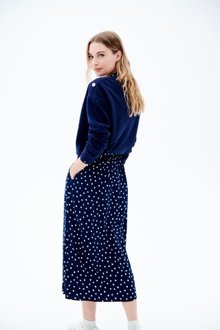 Lange Rok Jaya - Marineblauw