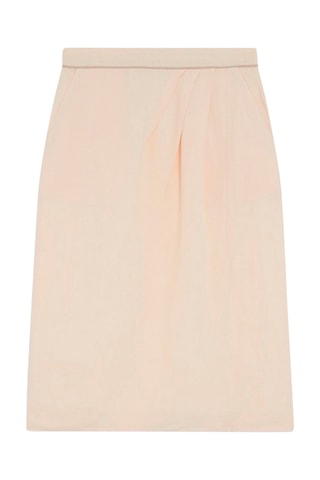 Linnen Rok Jilène  Beige