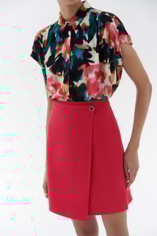 Wikkelrok Juliana - Fuchsia