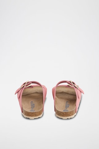 Mules em nobuck - Rosa
