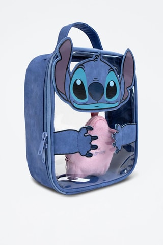 Trousse de toilette et porte-monnaie Stitch Lilo et Stitch Disney - Bleu