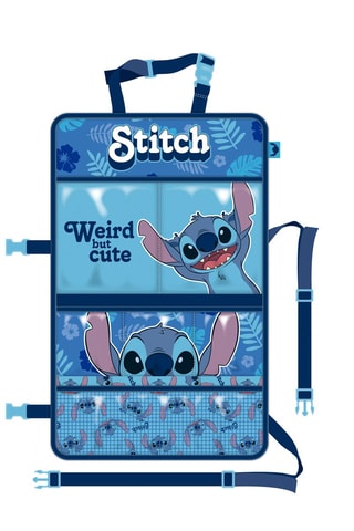 Organisateur de siège de voiture Stitch Lilo et Stitch Disney - Bleu