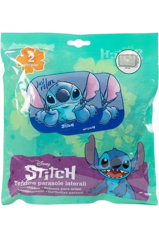 2 rideaux pare-soleil  Stitch Lilo et Stitch Disney - 44 x 35 cm