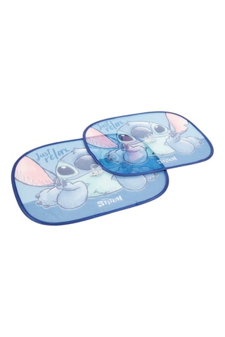 2 rideaux pare-soleil  Stitch Lilo et Stitch Disney - 44 x 35 cm