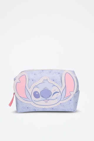 Trousse de toilette Stitch Lilo et Stitch Disney - Mauve et blanc