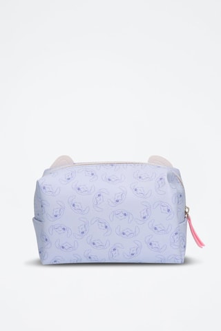 Trousse de toilette Stitch Lilo et Stitch Disney - Mauve et blanc