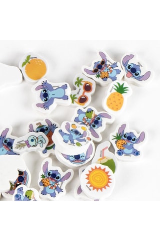 25 Gummen Stitch Lilo en Stitch Disney - Blauw en Oranje