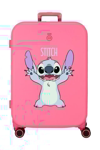 Valise semaine Stitch Lilo et Stitch Disney - Rose - 70 cm