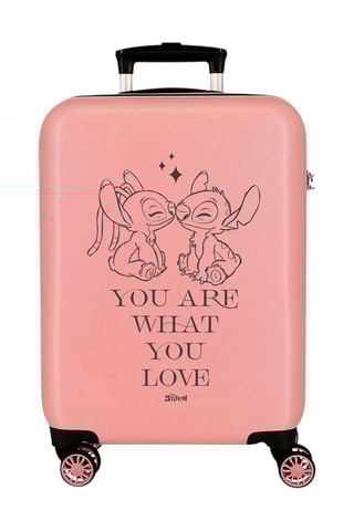 Valise cabine Stitch Lilo et Stitch Disney - Rose - 55 cm