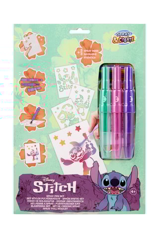 3 stylos pulvérisateurs Stitch Lilo et Stitch Disney - Dès 4 ans