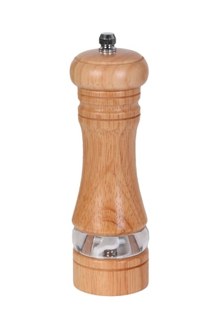 Moinho de pimenta e sal em madeira 70 ml
