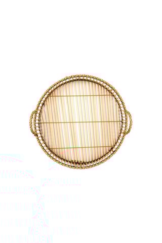 Tabuleiro redondo em bambu 40 cm